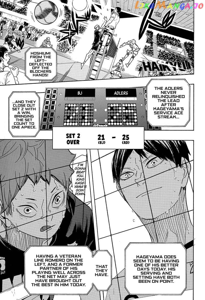 Haikyuu!!, Chapter 390 image 01